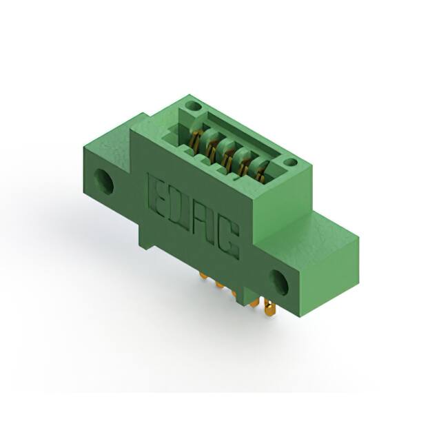 345-005-500-412 CONN EDGE SINGLE FML 5POS 0.100