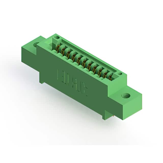 345-011-525-602 CONN EDGE SINGLE FML 11POS 0.100