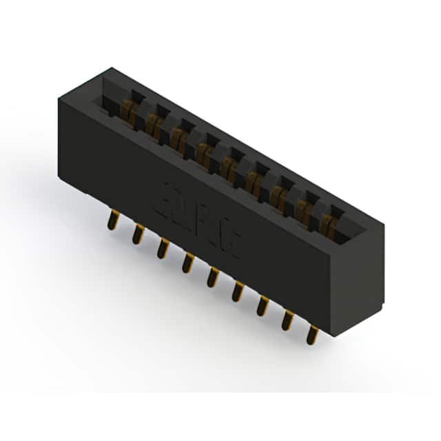 355-018-556-201 CONN EDGE DUAL FMALE 18POS 0.156