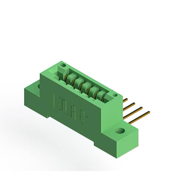 346-006-558-102 CONN EDGE SGL FMALE 6POS 0.125