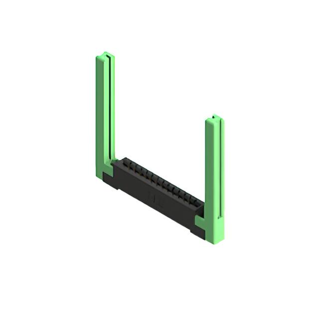 387-013-542-158 CONN EDGE SGL FMALE 13POS 0.156