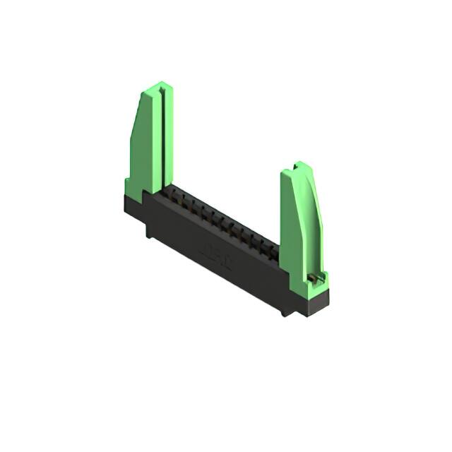 387-013-541-678 CONN EDGE SGL FMALE 13POS 0.156