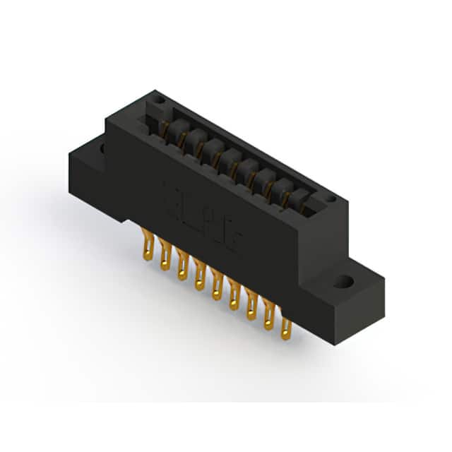 396-018-555-202 CONN EDGE DUAL FMALE 18POS 0.125
