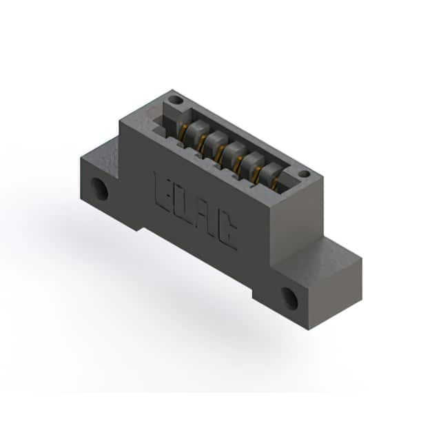 396-006-520-112 CONN EDGE SGL FMALE 6POS 0.125