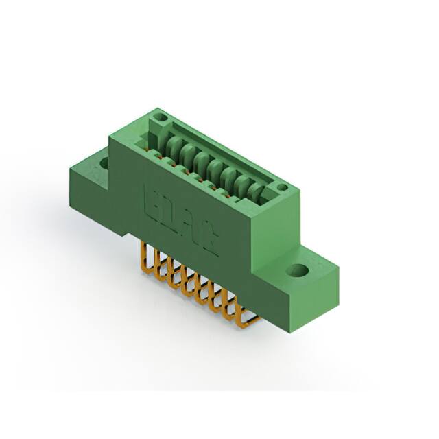 345-008-558-102 CONN EDGE SINGLE FML 8POS 0.100