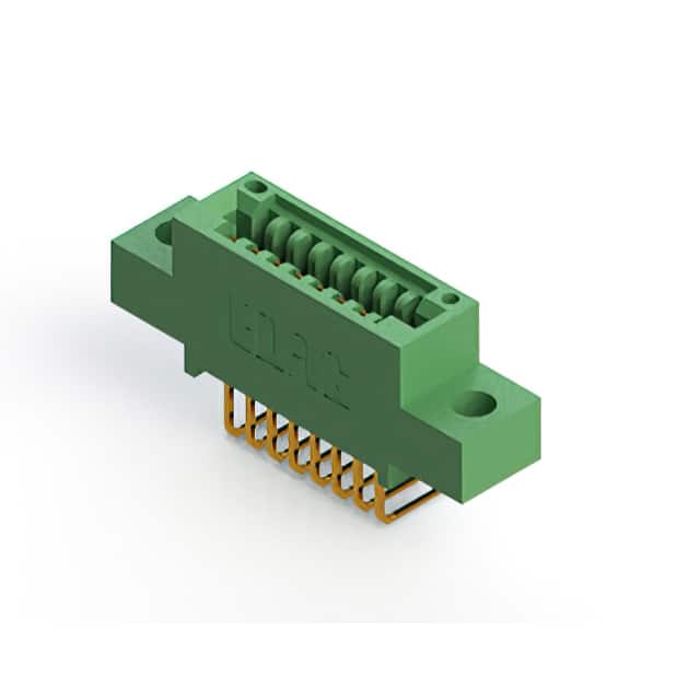 345-008-558-404 CONN EDGE SINGLE FML 8POS 0.100