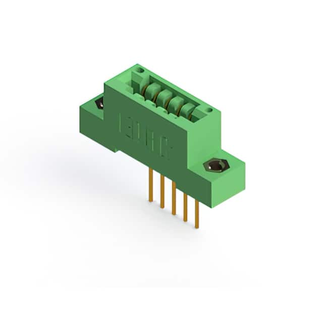 346-005-541-108 CONN EDGE SGL FMALE 5POS 0.125