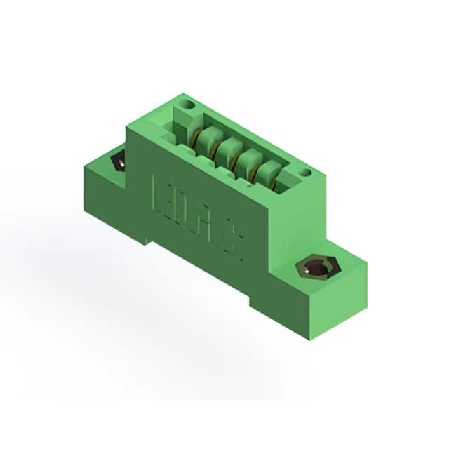 346-005-520-108 CONN EDGE SGL FMALE 5POS 0.125
