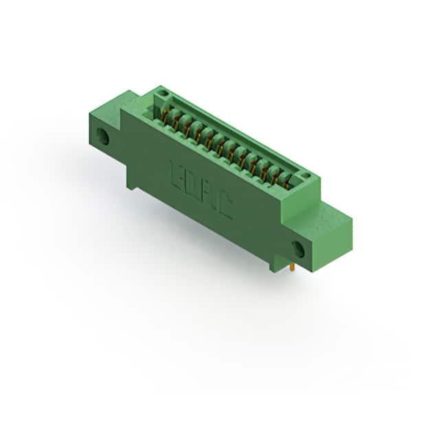 345-012-542-612 CONN EDGE SINGLE FML 12POS 0.100