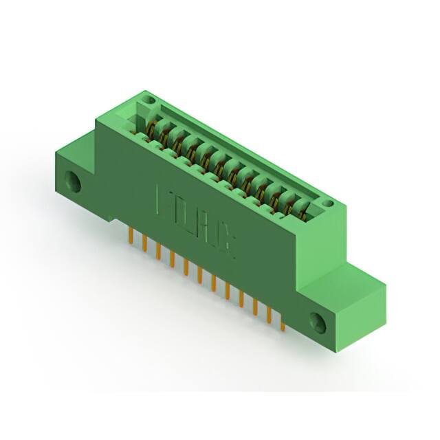 345-024-525-212 CONN EDGE DUAL FMALE 24POS 0.100