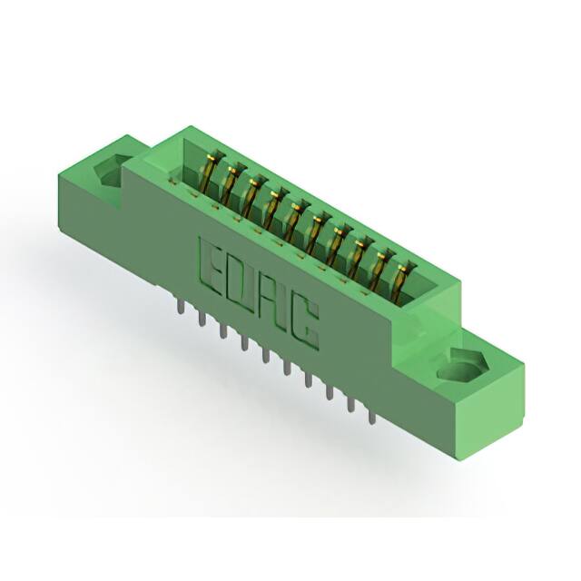 341-020-520-204 CONN EDGE DUAL FMALE 20POS 0.100