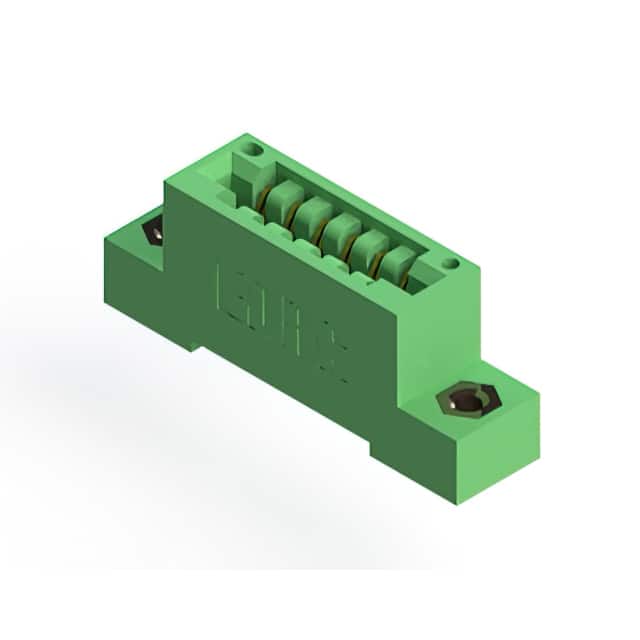 346-006-521-108 CONN EDGE SGL FMALE 6POS 0.125