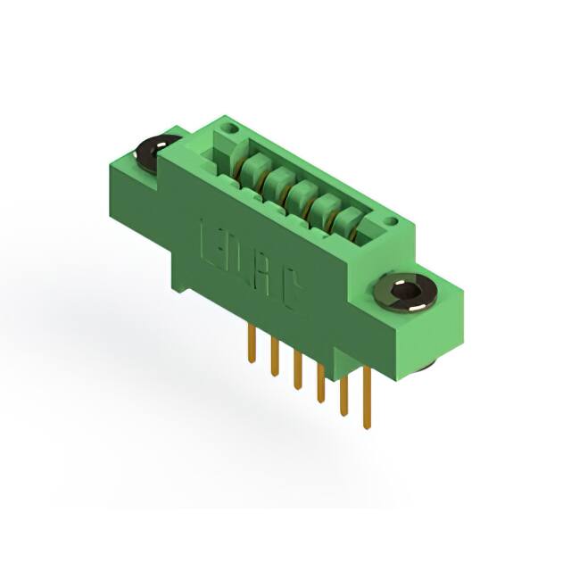 346-006-522-603 CONN EDGE SGL FMALE 6POS 0.125