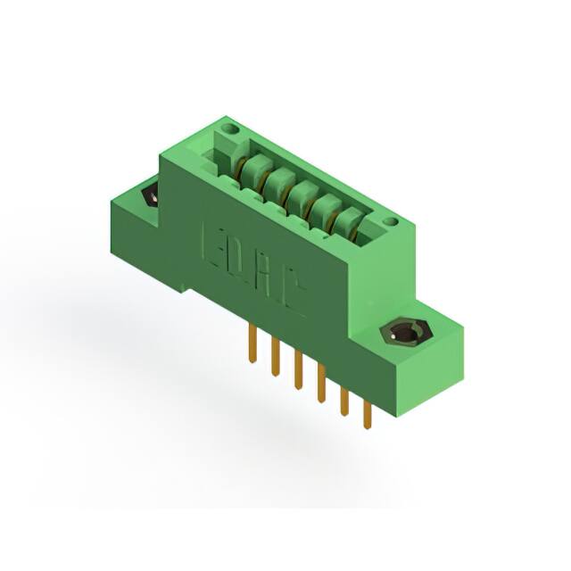 346-006-522-108 CONN EDGE SGL FMALE 6POS 0.125
