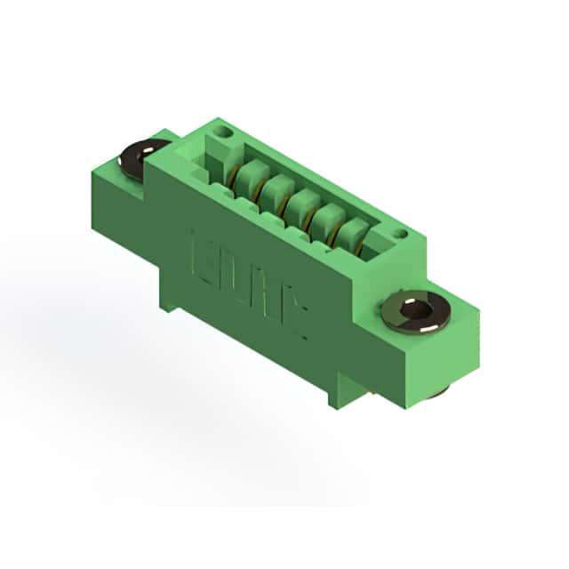 346-006-521-603 CONN EDGE SGL FMALE 6POS 0.125