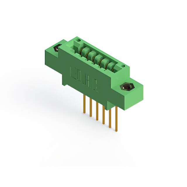 346-006-541-608 CONN EDGE SGL FMALE 6POS 0.125