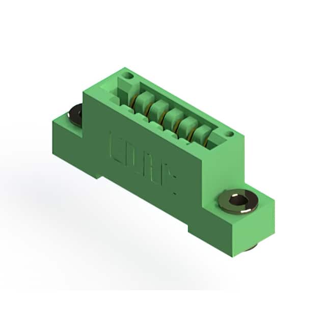 346-006-521-103 CONN EDGE SGL FMALE 6POS 0.125