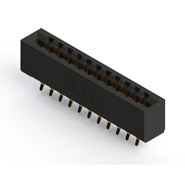355-022-556-201 CONN EDGE DUAL FMALE 22POS 0.156