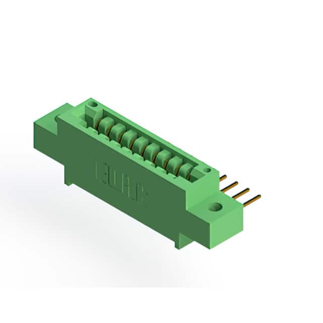 346-009-559-602 CONN EDGE SGL FMALE 9POS 0.125
