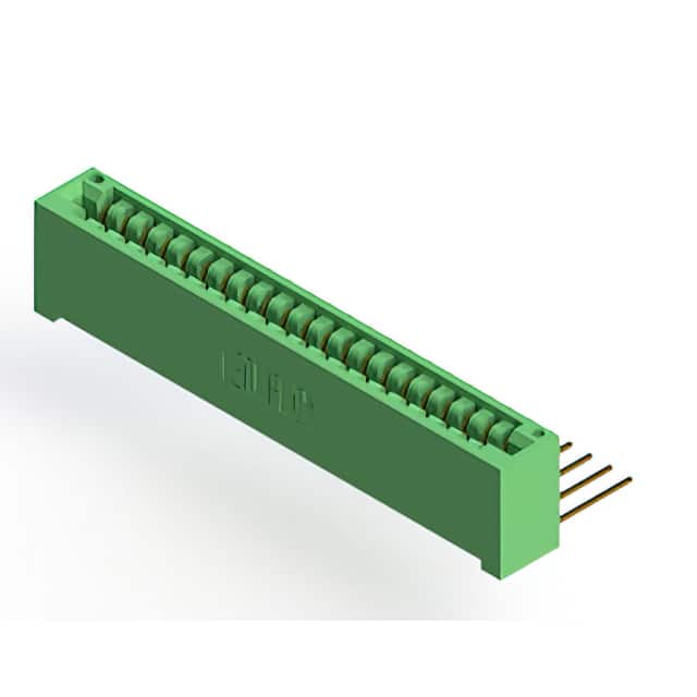 346-021-559-101 CONN EDGE SGL FMALE 21POS 0.125