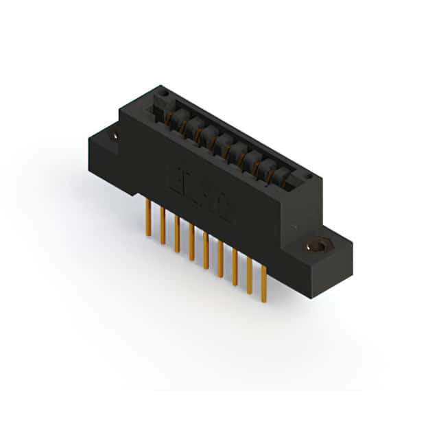 396-018-540-207 CONN EDGE DUAL FMALE 18POS 0.125