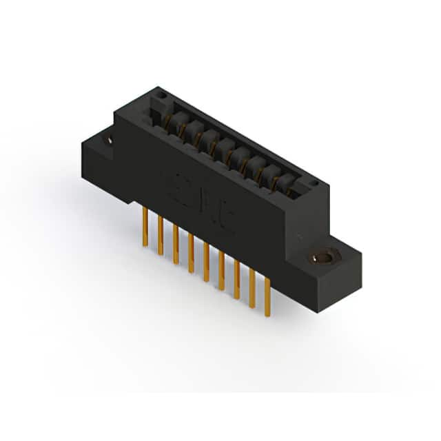 396-018-522-207 CONN EDGE DUAL FMALE 18POS 0.125