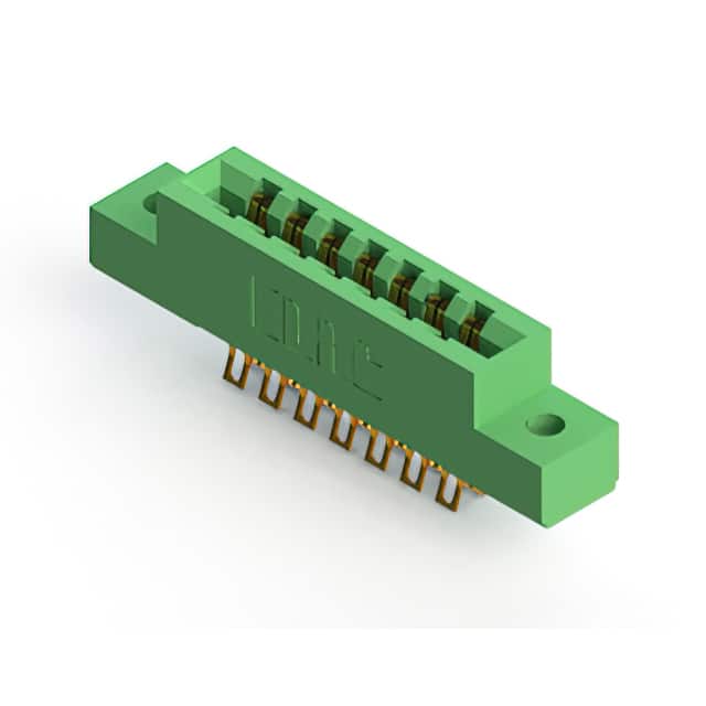 305-014-555-202 CONN EDGE DUAL FMALE 14POS 0.156