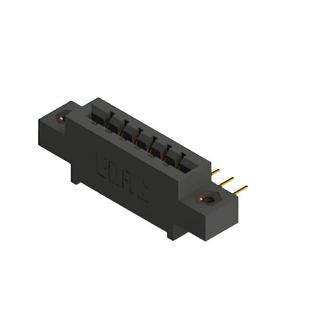 387-006-559-608 CONN EDGE SGL FMALE 6POS 0.156