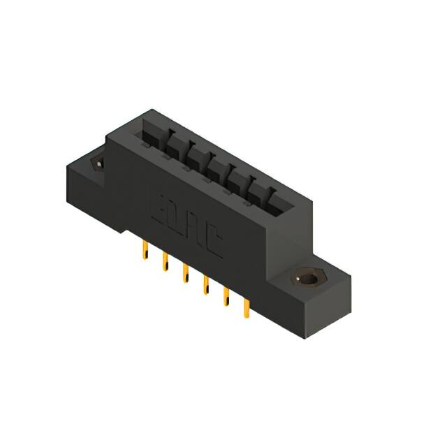 387-006-558-107 CONN EDGE SGL FMALE 6POS 0.156