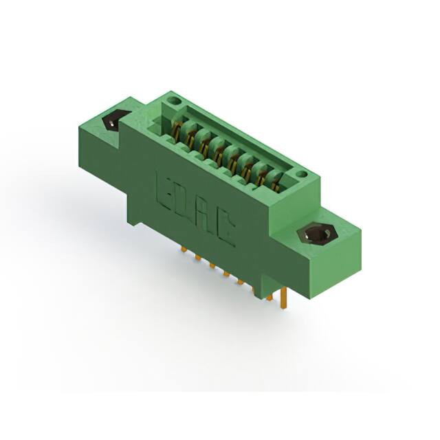 345-008-523-607 CONN EDGE SINGLE FML 8POS 0.100