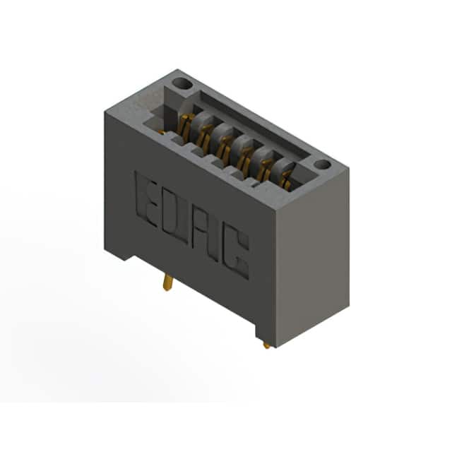 395-012-556-201 CONN EDGE DUAL FMALE 12POS 0.100