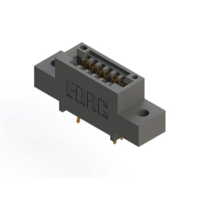 395-012-556-502 CONN EDGE DUAL FMALE 12POS 0.100