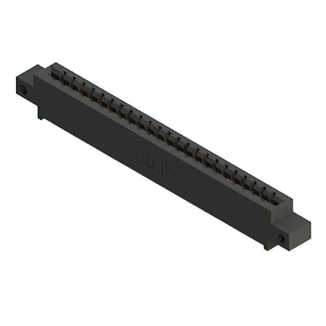 387-023-524-612 CONN EDGE SGL FMALE 23POS 0.156