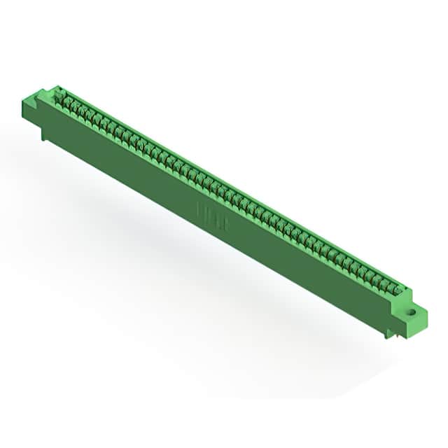 346-046-520-604 CONN EDGE SGL FMALE 46POS 0.125