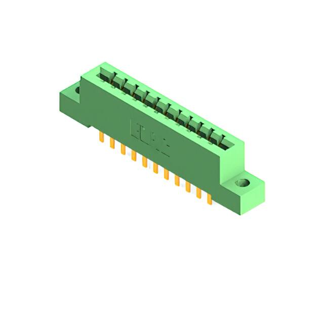 337-022-544-204 CONN EDGE DUAL FMALE 22POS 0.156