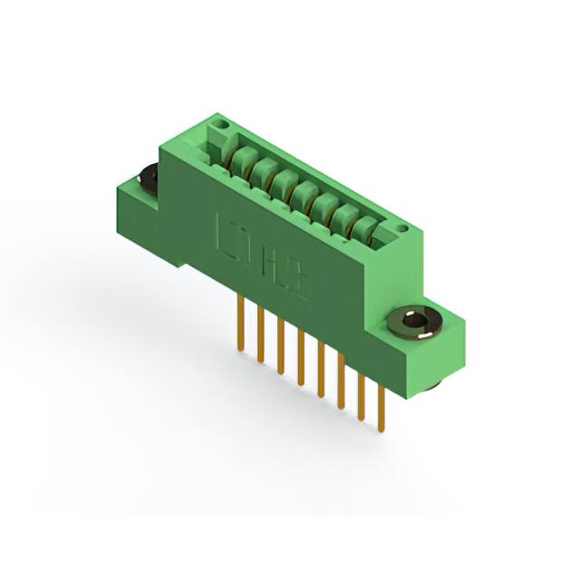 346-008-540-103 CONN EDGE SGL FMALE 8POS 0.125