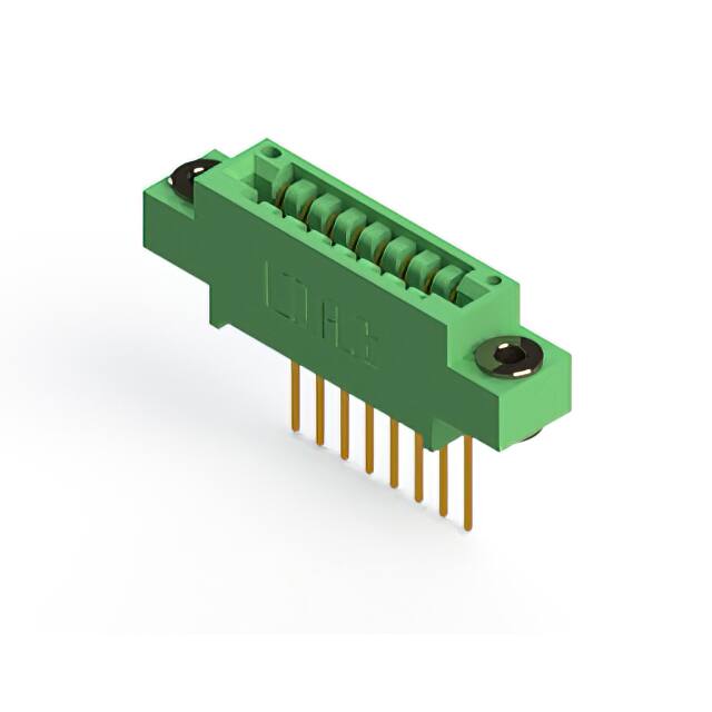 346-008-540-603 CONN EDGE SGL FMALE 8POS 0.125