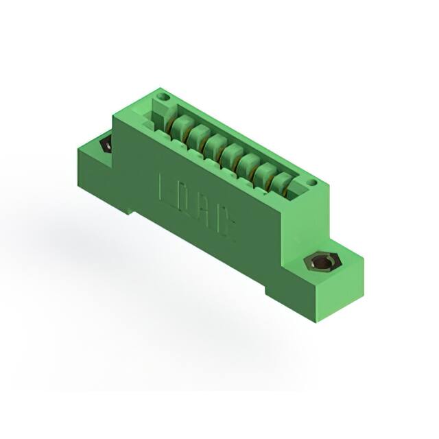 346-008-520-107 CONN EDGE SGL FMALE 8POS 0.125
