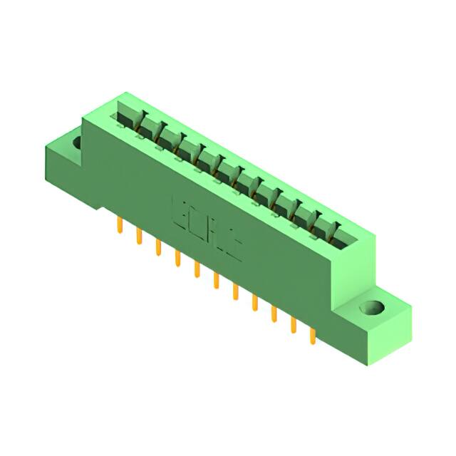 337-022-521-204 CONN EDGE DUAL FMALE 22POS 0.156