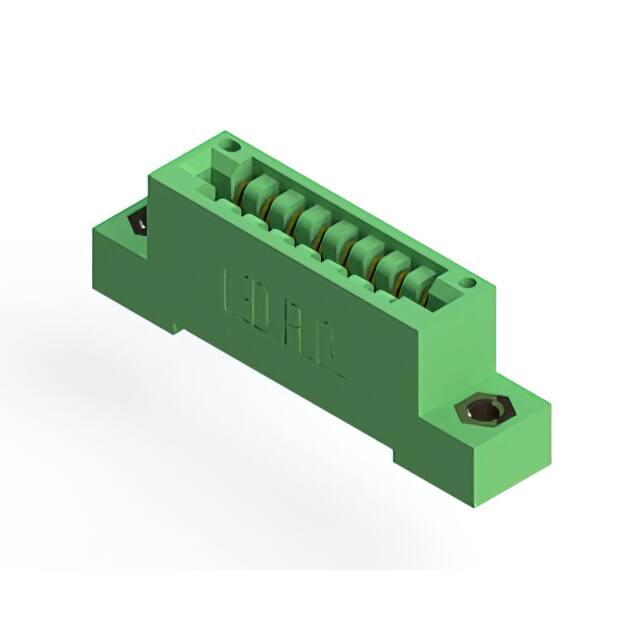 346-008-521-107 CONN EDGE SGL FMALE 8POS 0.125