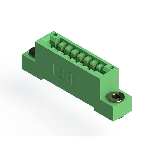 346-008-521-103 CONN EDGE SGL FMALE 8POS 0.125