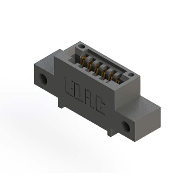 395-006-520-412 CONN EDGE SINGLE FML 6POS 0.100