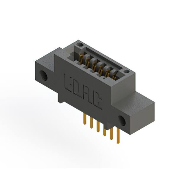 395-006-523-412 CONN EDGE SINGLE FML 6POS 0.100