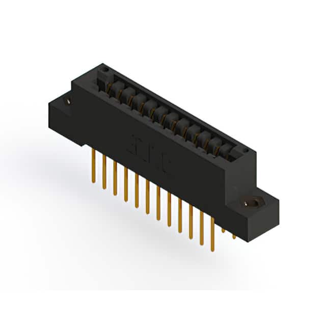 396-024-526-207 CONN EDGE DUAL FMALE 24POS 0.125
