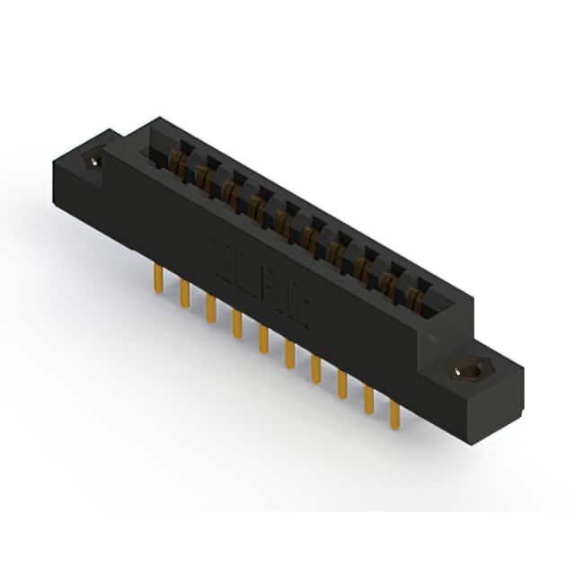 355-020-520-508 CONN EDGE DUAL FMALE 20POS 0.156