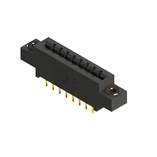 387-008-558-603 CONN EDGE SGL FMALE 8POS 0.156