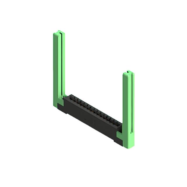 387-014-523-158 CONN EDGE SGL FMALE 14POS 0.156