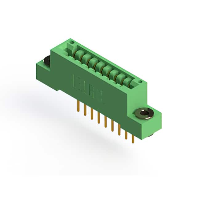346-009-522-103 CONN EDGE SGL FMALE 9POS 0.125