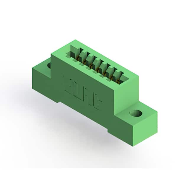 342-007-524-102 CONN EDGE SINGLE FML 7POS 0.100