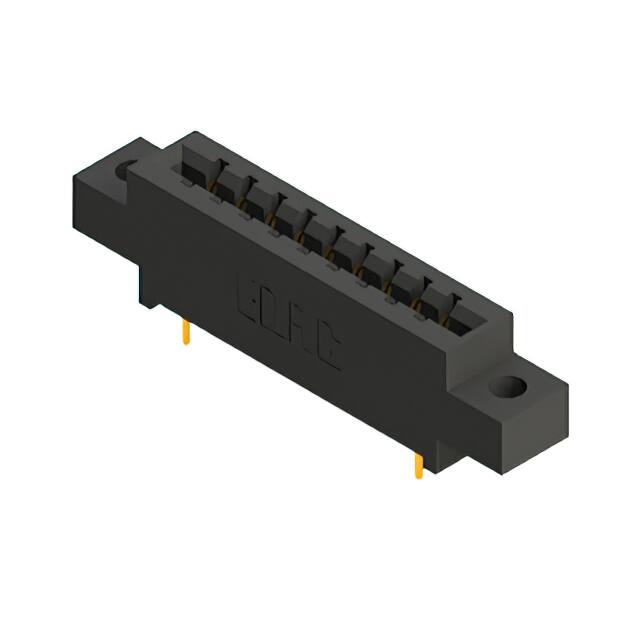 387-018-521-804 CONN EDGE DUAL FMALE 18POS 0.156